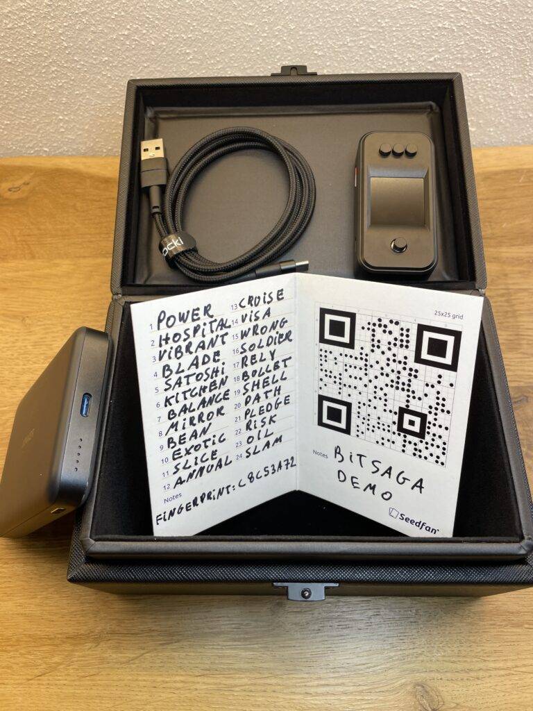 Seedsigner Pro Bundle contents